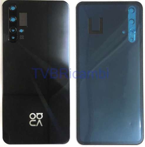 Huawei Nova 5T Cover Posteriore Nero YAL-L21