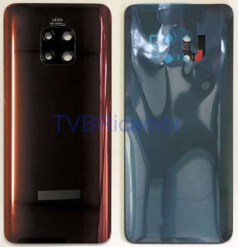 Huawei Mate 20Pro Cover Posteriore + Supporto Fotocamera Rosso LYA-L09 LYA-L29