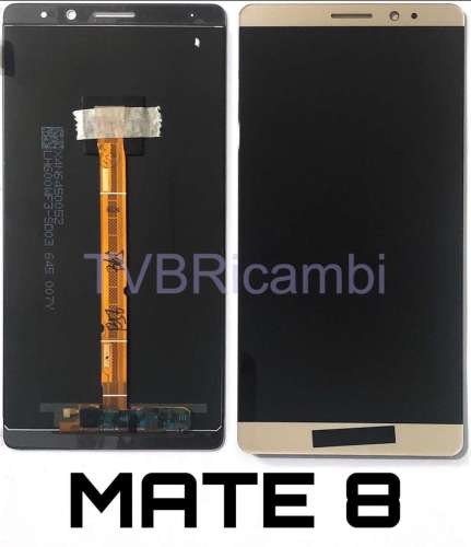 Huawei Mate 8 Display Senza Frame Oro NXT-AL10 NXT-CL00 NXT-TL00 NXT-L09