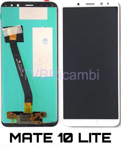 Huawei Mate 10Lite G10 Display RIGENERATO Senza Frame Bianco RNE-L21 RNE-L01