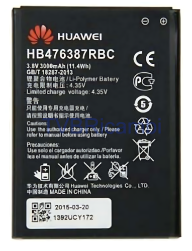 Huawei G750 Honor 3X 电池 HB476387RBC