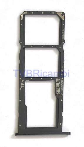 Huawei Y6P Honor 9A Enjoy 10E Sim Tray Nero