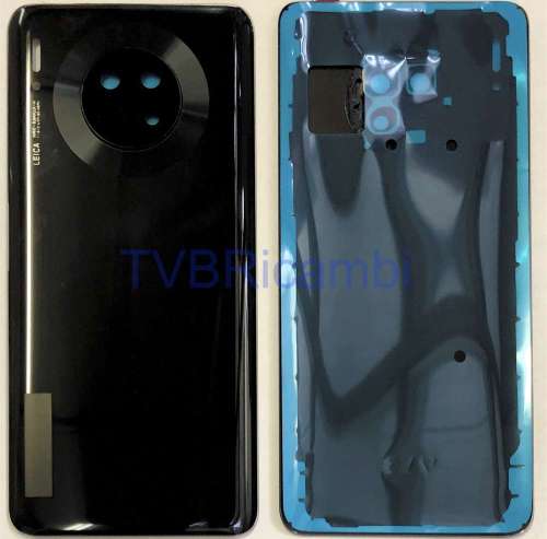Huawei Mate 30 Cover Posteriore ORIGINALE + Supporto Fotocamera Nero