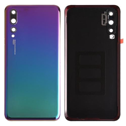 Huawei P20Pro Cover Posteriore ORIGINALE + Supporto Fotocamera Aurora Viola CLT-L29 CLT-L09 CLT-AL01