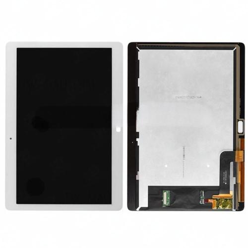 Huawei MediaPad M2 10.0 M2 A01 Display ORIGINALE Cambiato Vetro Bianco