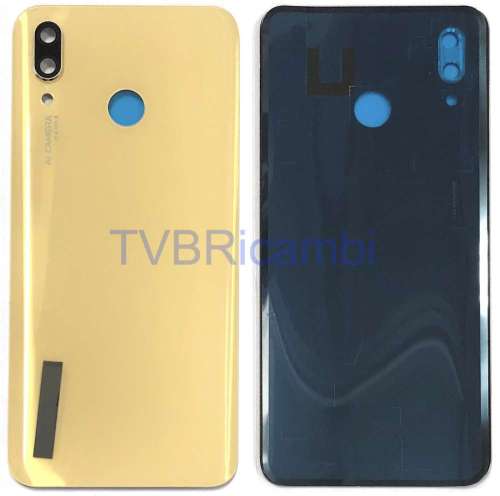 Huawei Nova 3 Cover Posteriore Giallo PAR-AL00 PAR-LX1M PAR-LX1 PAR-LX9 PAR-TL20 PAR-TL00