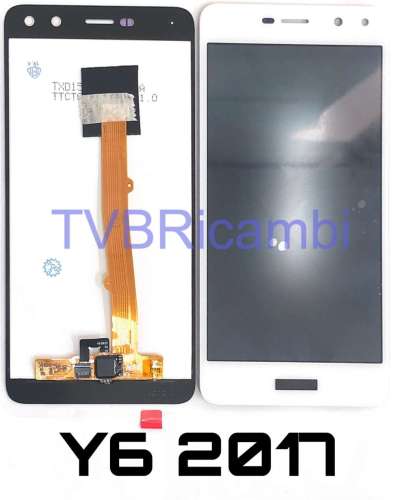 Huawei Y6 2017 Nova Young Y5 2017 Honor 6 Play Display Senza Frame Bianco MYA-L03 L23 L02 L22