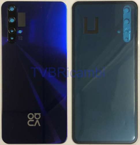 Huawei Nova 5T Cover Posteriore Blu YAL-L21