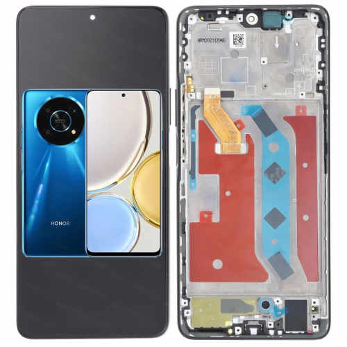 Huawei Honor Magic 4Lite Display ORIGINALE + Cornice Blu ANY-LX1 ANY-LX2 ANY-LX3 ANY-NX1