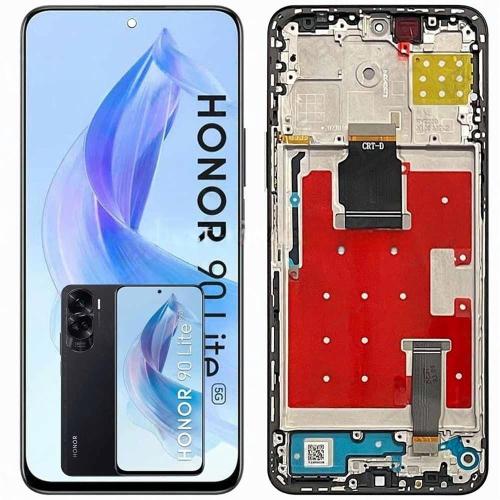 Huawei Honor X8A 4G Honor 90Lite 5G Display ORIGINALE + Cornice Nero CRT-LX1 CRT-LX2 CRT-LX3 CRT-NX1