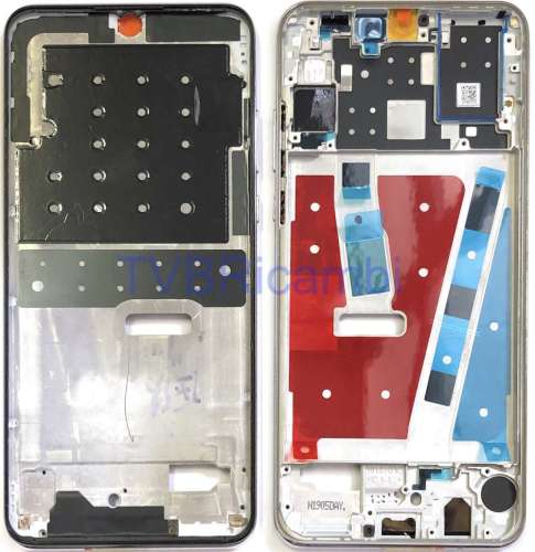 Huawei P30Lite 48MP Cornice Dello Schermo Bianco MAR-L01A MAR-L21A MAR-LX1A