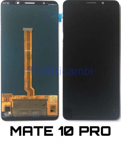 Huawei Mate 10Pro Display ORIGINALE Cambiato Vetro Senza Frame Nero BLA-L09 BLA-L29