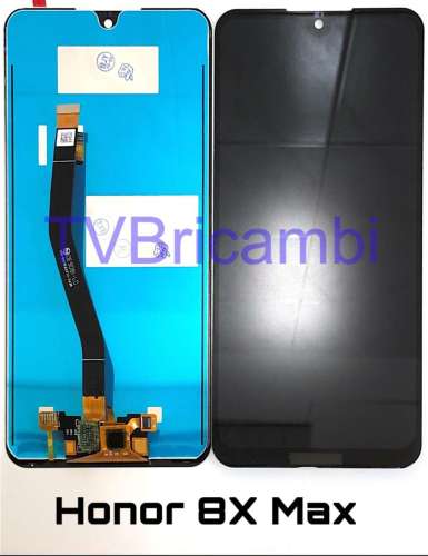 Huawei Enjoy Max Honor 8X Max Display Senza Frame Nero ARE-AL00 ARE-L22HN ARE-AL10
