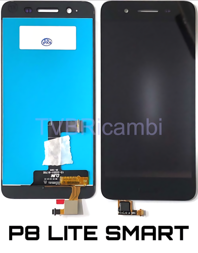 Huawei P8Lite SMART Enjoy 5S GR3 Display Senza Frame Nero TAG-L01 TAG-L02 TAG-L03