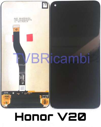 Huawei Honor V20 Honor View 20 Nova 4 Display ORIGINALE Senza Frame Nero PCT-AL10 PCT-TL10 PCT-L29