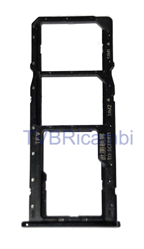 Huawei Y7 2018 Y7Pro 2018 Enjoy 8 Sim Tray Nero LDN-L01 LDN-LX3