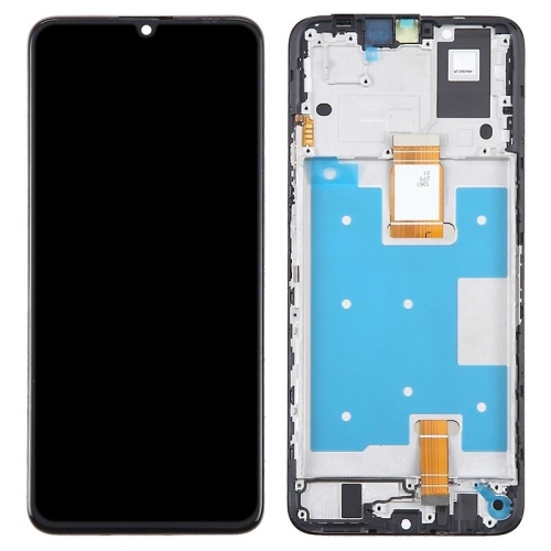 Huawei Honor X7A RKY-LX1 RKY-LX2 RKY-LX3 Display ORIGINALE + Frame Nero