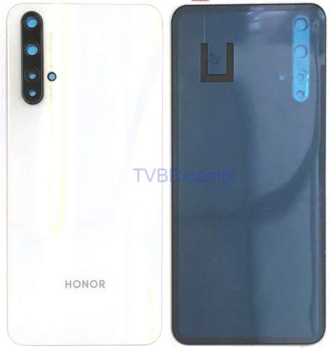 Huawei Honor 20 Cover Posteriore + Supporto Fotocamera Bianco YAL-L21