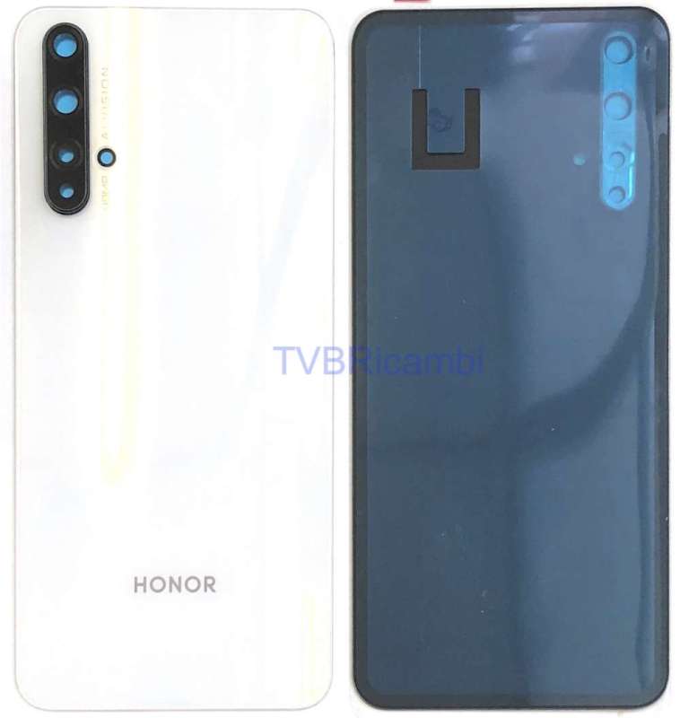 Huawei Honor 20 后盖带镜片 白 YAL-L21