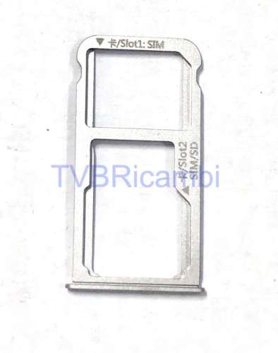 Huawei Mate 8 Sim Tray Argento NXT-AL10 NXT-CL00 NXT-TL00 NXT-L09