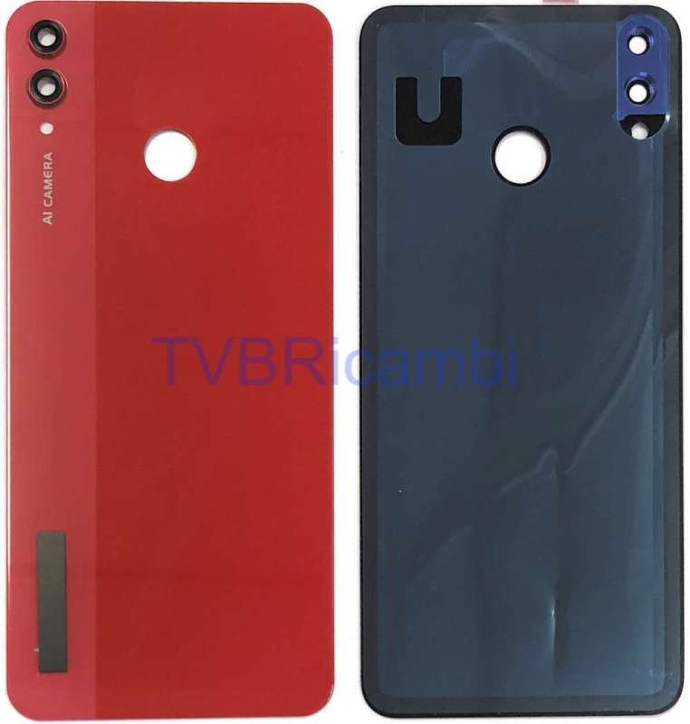 Huawei Honor 8X Honor View 10Lite 后盖带镜片 红 SN-L11 JSN-L21 JSN-L42