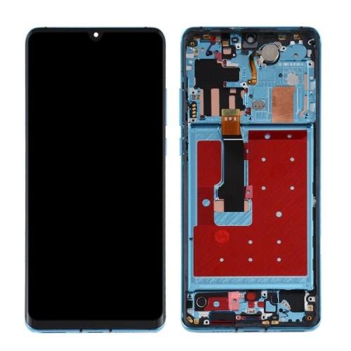 Huawei P30Pro Display ORIGINALE + Cornice Aurora Verde VOG-L29 VOG-L09 VOG-L04
