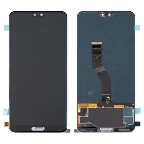 Huawei P20Pro Display ORIGINALE Cambiato Vetro + Home Nero CLT-L29 CLT-L09 CLT-AL01