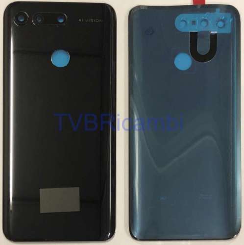 Huawei Honor V20 Honor View 20 Cover Posteriore Nero PCT-AL10 PCT-TL10 PCT-L29