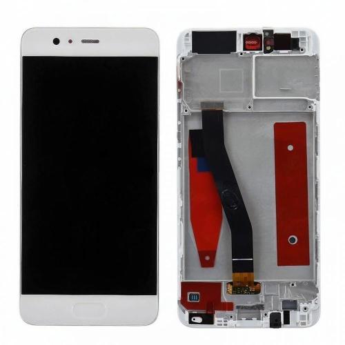 Huawei P10 Display ORIGINALE + Frame Service Pack Bianco VTR-L09 VTR-L29 VTR-AL00