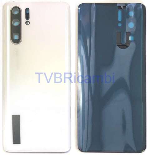 Huawei P30Pro Cover Posteriore + Supporto Fotocamera Bianco VOG-L29 VOG-L09 VOG-L04