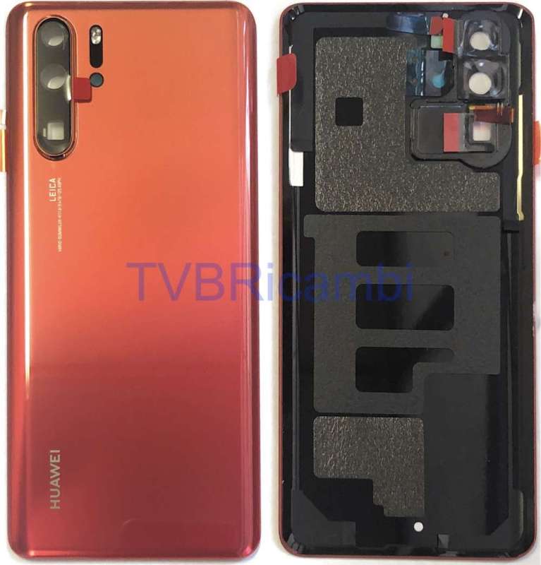 Huawei P30Pro 原装后盖带镜片 桔黄 VOG-L29 VOG-L09 VOG-L04