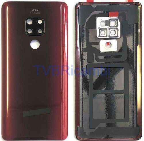 Huawei Mate 20 Cover Posteriore + Supporto Fotocamera Rosso HMA-L09 HMA-L29