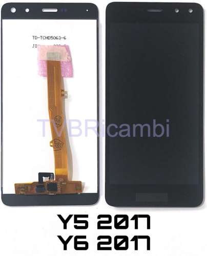 Huawei Y6 2017 Nova Young Y5 2017 Honor 6 Play Display Senza Frame Nero MYA-L03 L23 L02 L22