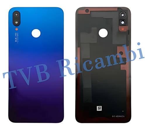 Huawei Nova 3 Cover Posteriore Aurora Blu PAR-AL00 PAR-LX1M PAR-LX1 PAR-LX9 PAR-TL20 PAR-TL00