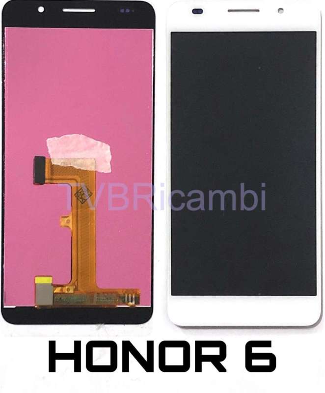 Huawei Honor 6 Display Senza Frame Bianco H60-L02 H60-L01 H60-L12 H60-L04