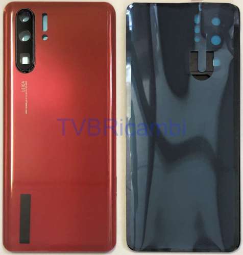 Huawei P30Pro Cover Posteriore + Supporto Fotocamera Arancione VOG-L29 VOG-L09 VOG-L04