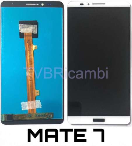 Huawei Mate 7 Display Senza Frame Bianco MT7-TL00 MT7-L09 MT7-CL00