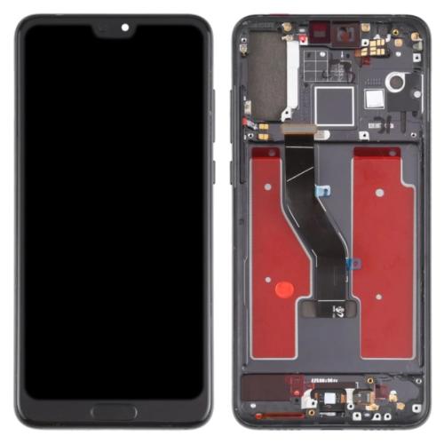 Huawei P20Pro 原换盖板带框 黑 CLT-L29 CLT-L09 CLT-AL01