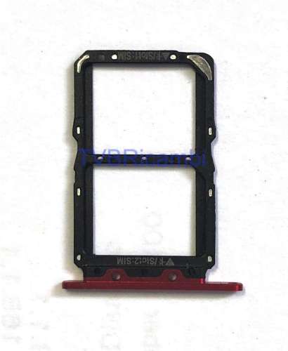 Huawei Honor V20 Honor View 20 Nova 4 Sim Tray Rosso PCT-AL10 PCT-TL10 PCT-L29