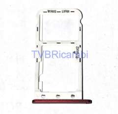 Huawei Y6Pro 2017 P9Lite Mini Sim Tray Rosso SLA-L02 SLA-L03 SLA-L22