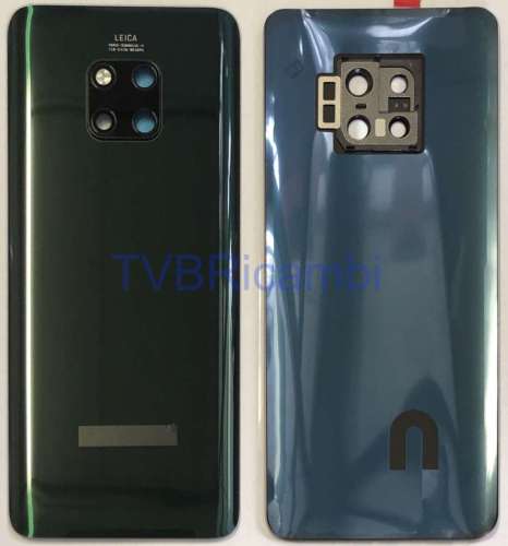 Huawei Mate 20Pro Cover Posteriore ORIGINALE + Supporto Fotocamera Nero LYA-L09 LYA-L29