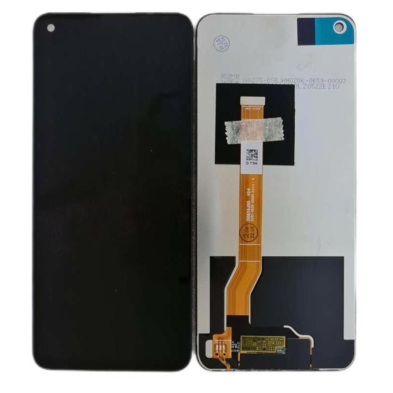 Realme 9Pro Realme 9 5G Q3S Q3T V25 K9S K10 One Plus Nord CE2Lite (AA275-DSBJ) Display ORIGINALE Senza Frame Nero CPH2381 CPH2409 RMX3471 RMX3472 RMX3474