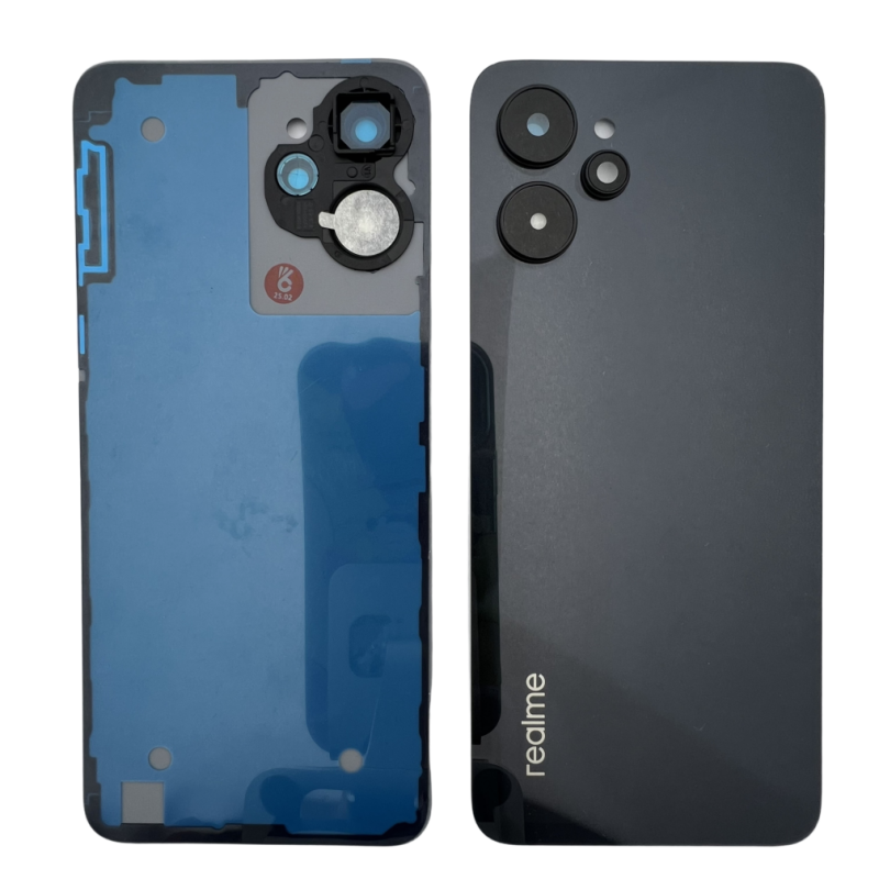 Realme 10 5G Realme 9i 5G Realme 10S 5G Realme 10T 5G 原装后盖带镜片 黑 RMX3663 RMX3615 RMX3612