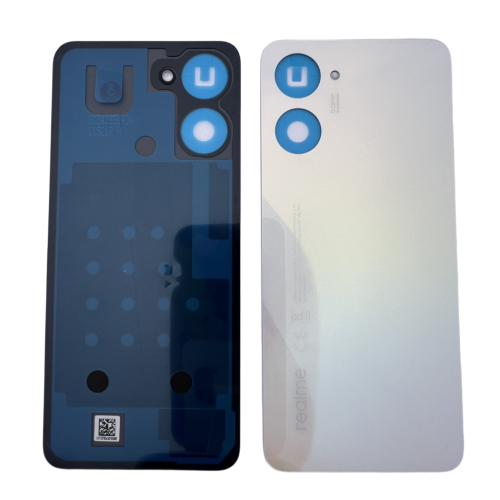 Realme 10 4G Cover Posteriore ORIGINALE Bianco RMX3630