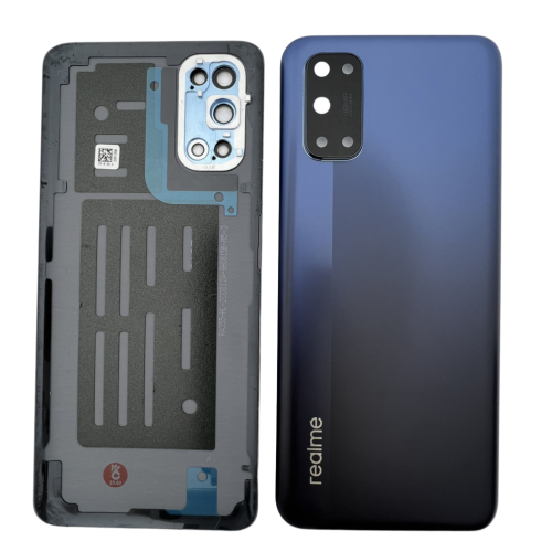Realme 7 5G Cover Posteriore ORIGINALE + Supporto Fotocamera Nero RMX2111