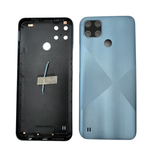 Realme C21Y 原装后盖带镜片 蓝 RMX3261 RMX3263