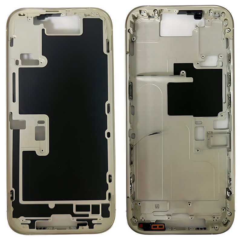 Iphone 16Pro Telaio Singolo Centrale Bianco
