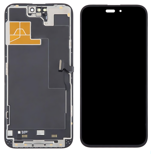 IPhone 14Pro Max JCID (Diagnosticabile NON È NECESSARIO TRAPIANTARE L'IC DELLO SCHERMO ORIGINALE NESSUNA GRANZIA INCLUSA) Display Completo Compatibile OLED SOFT Nero