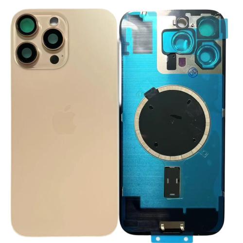 IPhone 16Pro Max 后盖带支架磁铁镜片 金