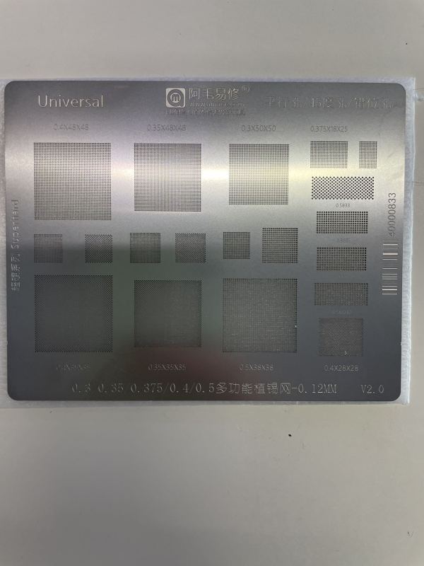 BGA Reballing stencil Universale